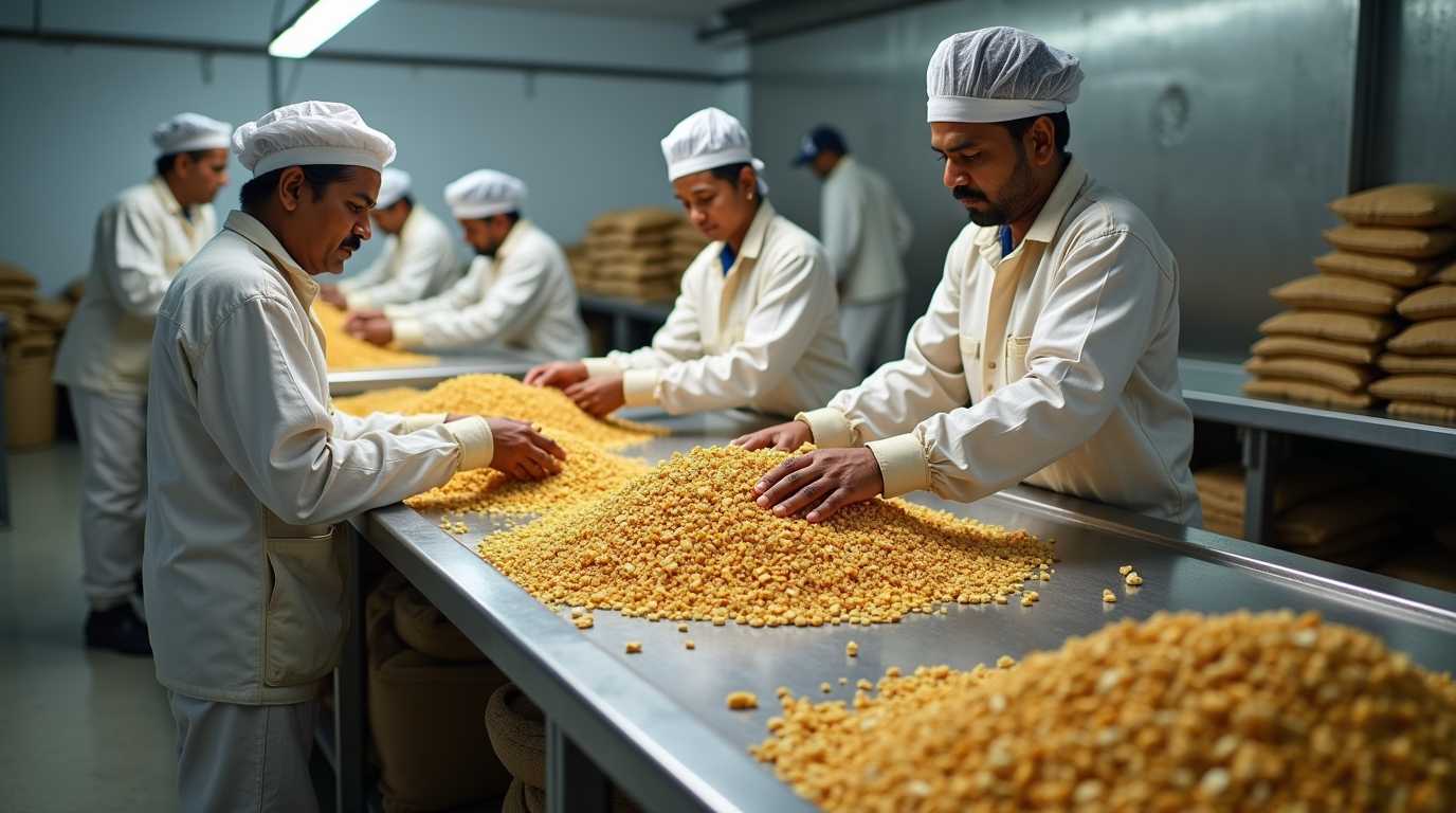 Ginger sorting and grading